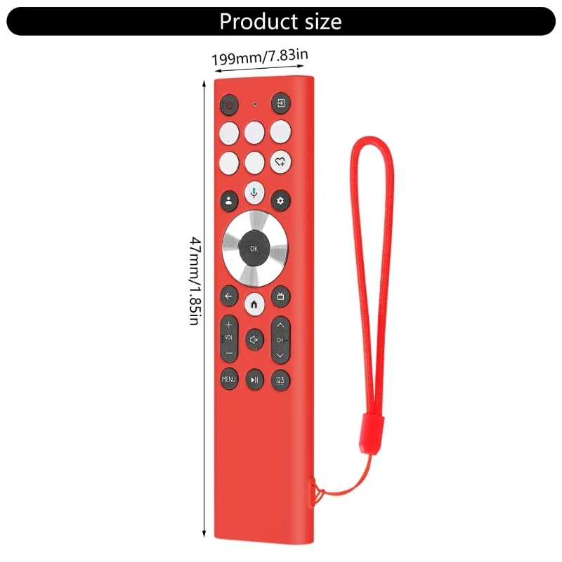 Comprehensive Silicone Guard For ERF6A80/ERF6G80H/ERF6F80H Controller Protective Case Perfect For Home or Office Use