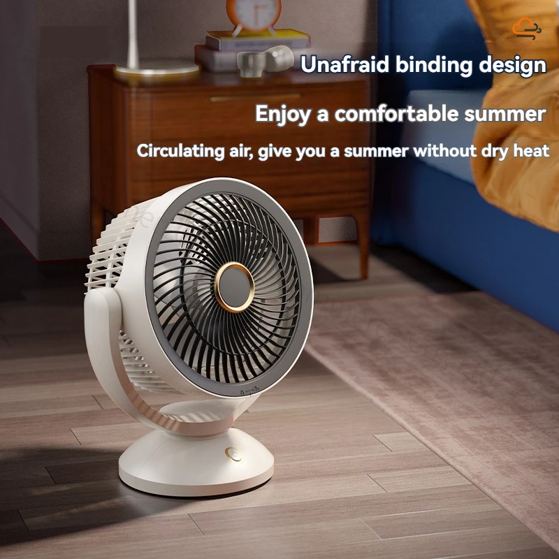 New Usb Energy-saving Air Circulation Fan Special Multifunctional Lighting Wall-mounted Shaking Table Fan for Household Dormitor