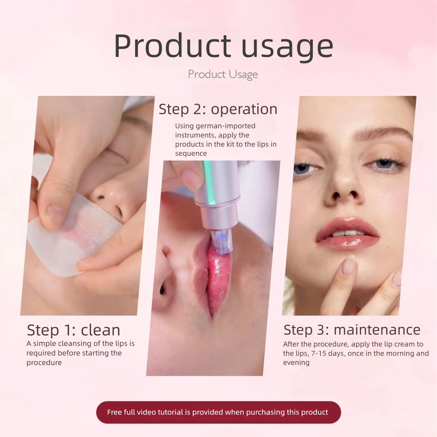 SOBER SKIN Lippencreme, Melaninentfernungscreme, Körpernachsorge-Creme, Schönheit, Gesundheit, Lippengesundheitsmanagement für Permanent-Make-up