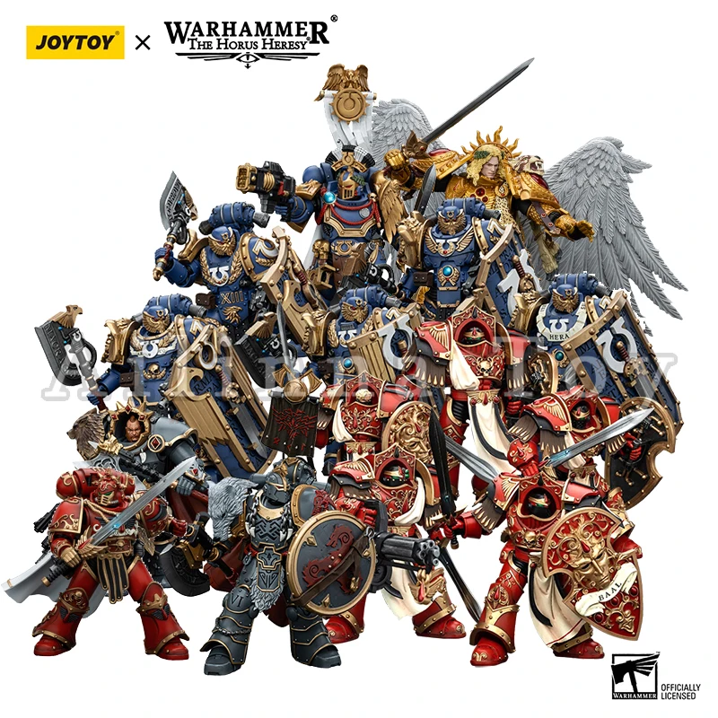 [Pre-Order]JOYTOY 1/18 Action Figure The Horus Heresy 40K Thousand Sons Primarch Magnus the Red Wolves Leman Russ Model