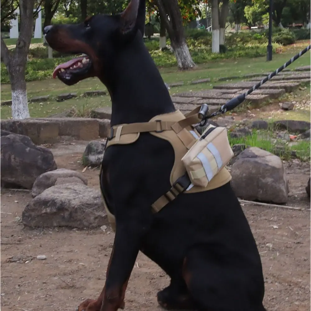 

Dog Walking Rope Reflective Dog Leash Set Anti Escape Breathable Pet Chest Strap Adjustable No Pull Dog Traction Rope Puppy