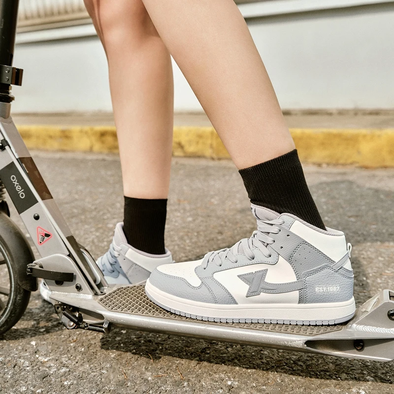 Xtep Skateboarding Shoes Women Non-Slip Wear-Resistant Soft Sports Shoes 2023 Summer Classical Female Sneakers 877318310023
