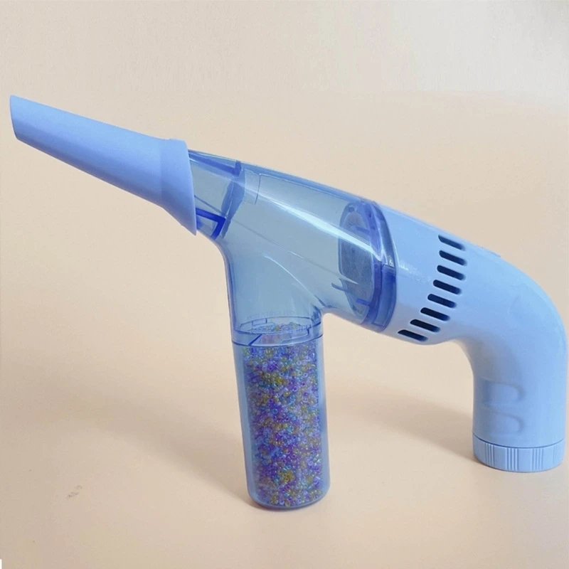 Compact Bead Suction Device Powerful Desktop Beads Cleaner for Car and Desk Use Convenient Electric Bead Suction Machine