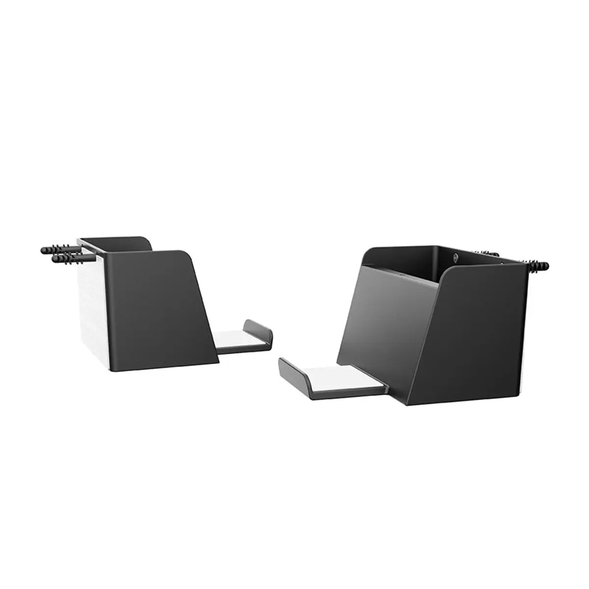 11·11COUPON Universal Controller Holder Wall Mount 2 Pack, Headphone Hanger with Storage Box for , , , Switch, Remote