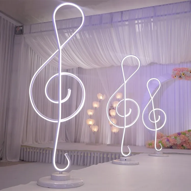 2022 New wedding props road lead LED notes road lead T-stage decoration sign-in desk welcome layout stage background.