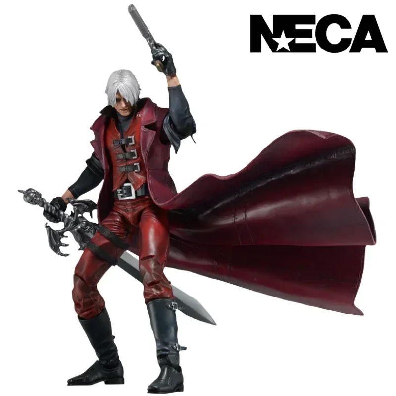 Neca Devil May Cry Dante Action Figures Game Peripherals Game Figure 15cm Model Figure Toys Birthday Gifts For Kids