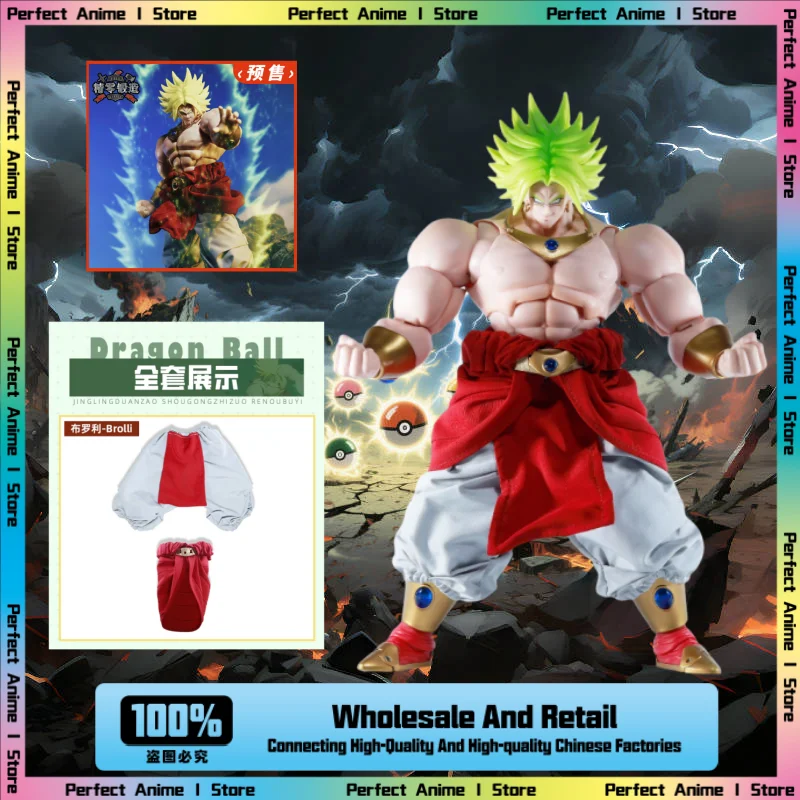 

Pre-sale Dragon Ball Super Saiyan Broly Buyi 1/12 Action Doll Accessories