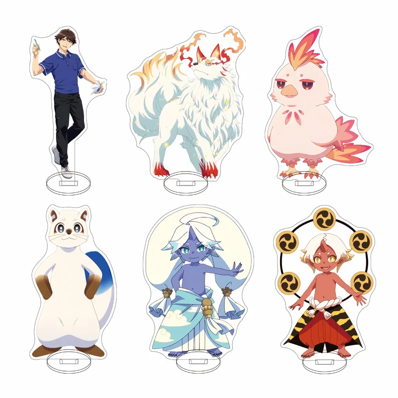 

Nanoki Tei Divine Courtyard Minato Kusanagi Harima Saiga Wind God Anime Keychain Acrylic Stand Model Plate Desk Ornament