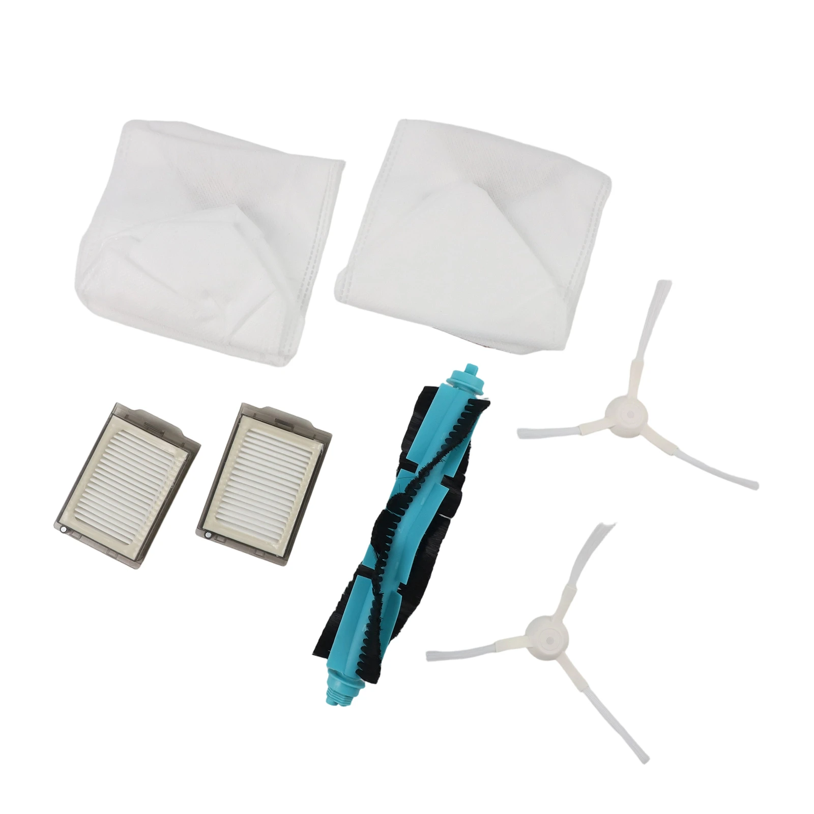 Robot Vacuum Parts Set for Cecotec For Conga 15090 16090 AI SpinArm Home Wash Includes Brush Filter and Dust Bag