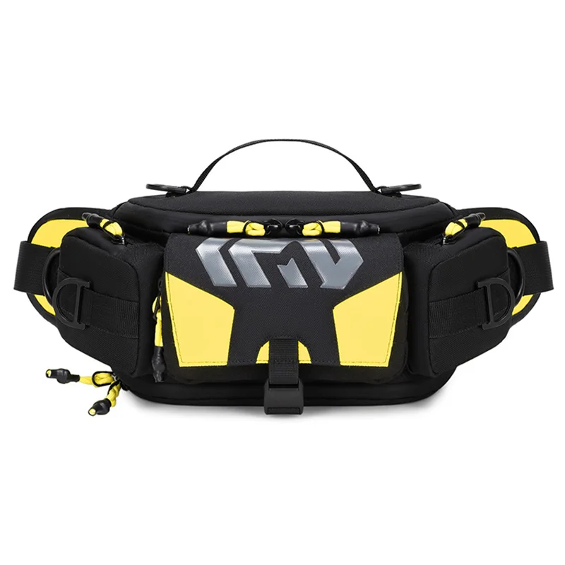 Casual Fashion Men's Waist Bag Breathable Waterproof Durable Crossbody Bag Outdoor Sports Cycling Hiking Tactical Chest Bag