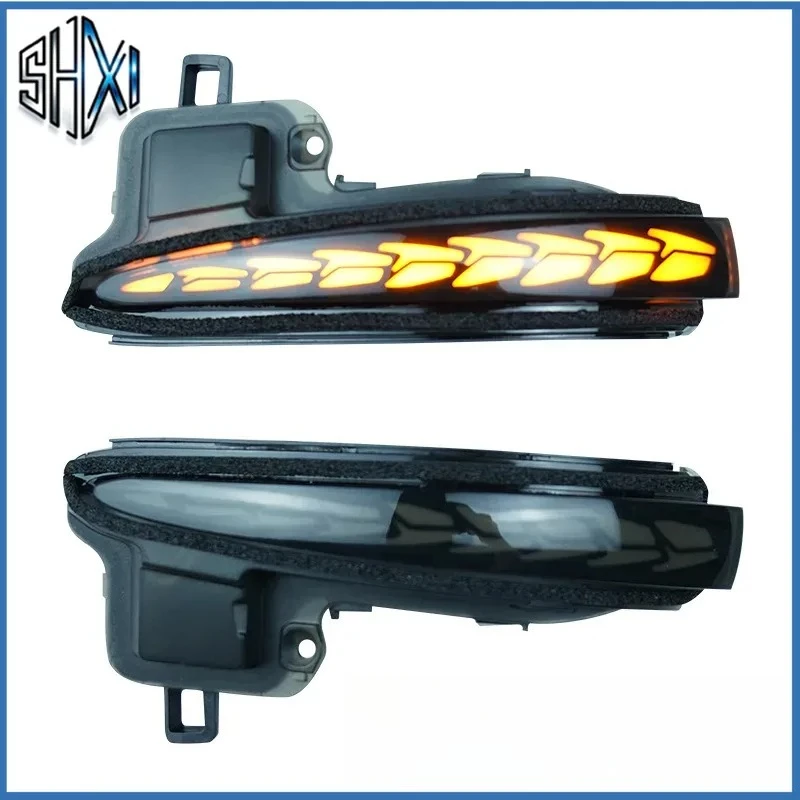 For Toyota Alphard 30 Series 2015 2016 Side Rearview Miror Indicator Led Dynamics Flowing Turn Signal Lights Car DRL Accessories