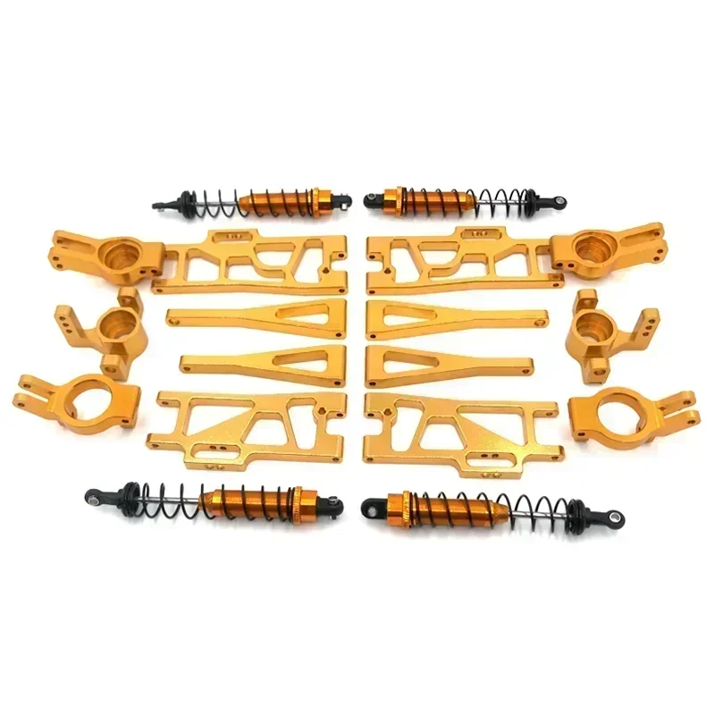 

9 шт. обновленные металлические детали для радиоуправляемого автомобиля Wltoys 12402a 1/12 4WD 2.4G