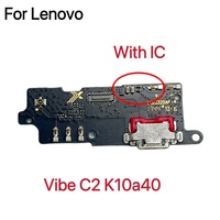 USB Charger Port Dock Board For Lenovo Vibe C2 K10a40 K10 Usb Charging Connector Flex Cable Mic Microphone Board Repair Parts