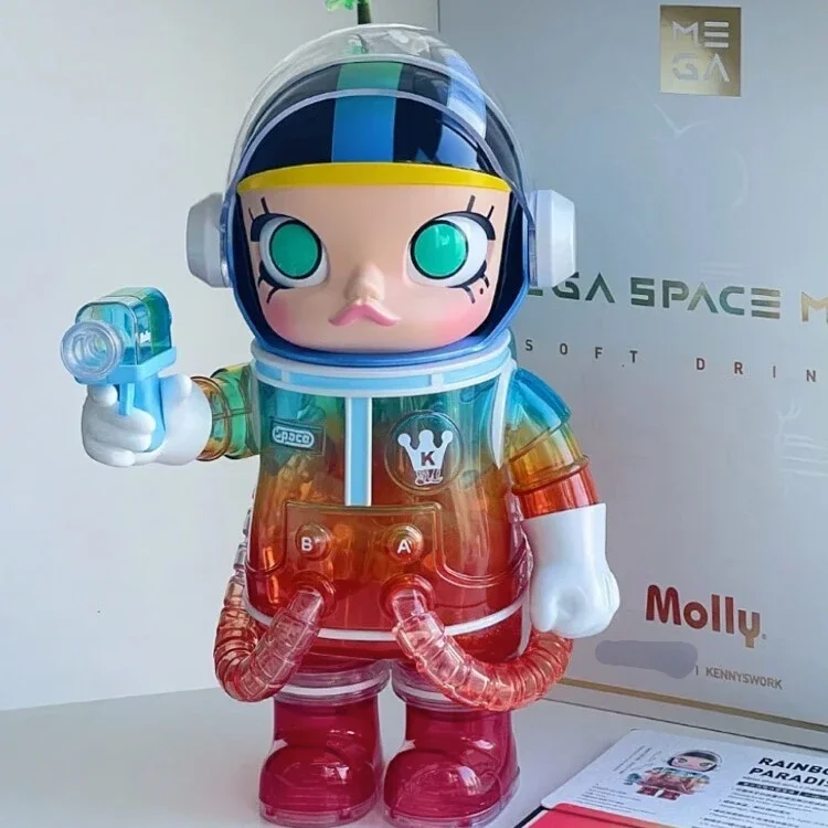 Mega Space MOLLY 400% Collection Soft Drinks Series Astronaut Molly Extra Figure Spring Paradise Collection House Decor