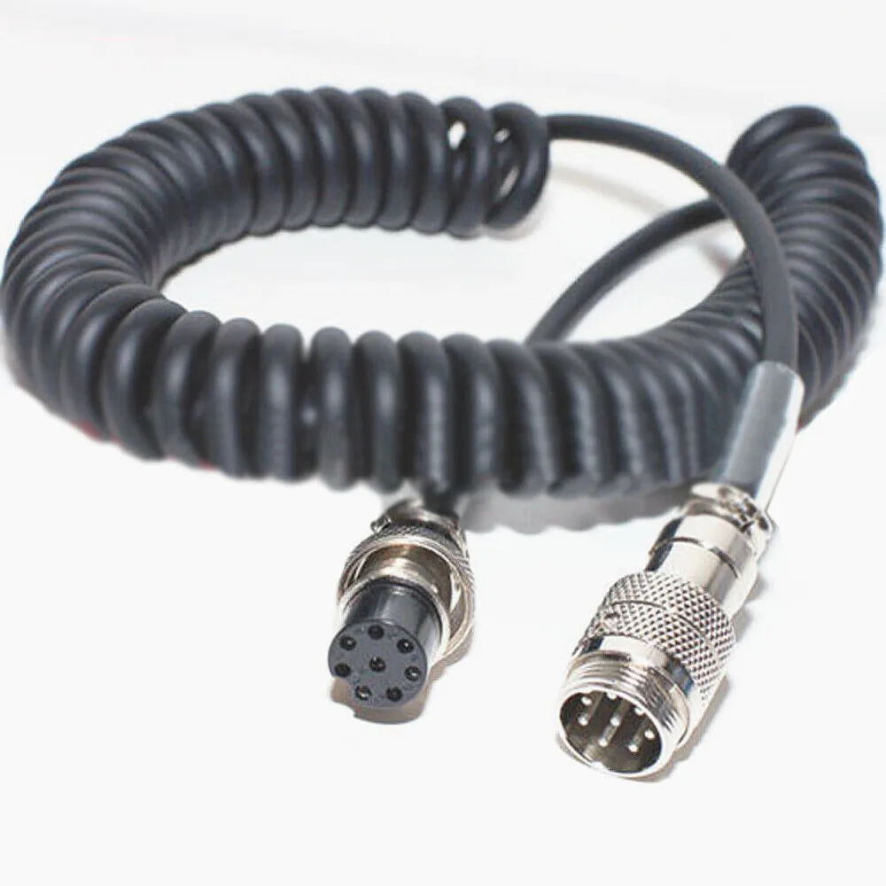 8 Pin Mic Microphone Cable Female to Male Connector For Yaesu MD-1 MD-100 MD-200 MD-1B8 MD-2B8 FT-847 FT-920 FT-1000 Radio