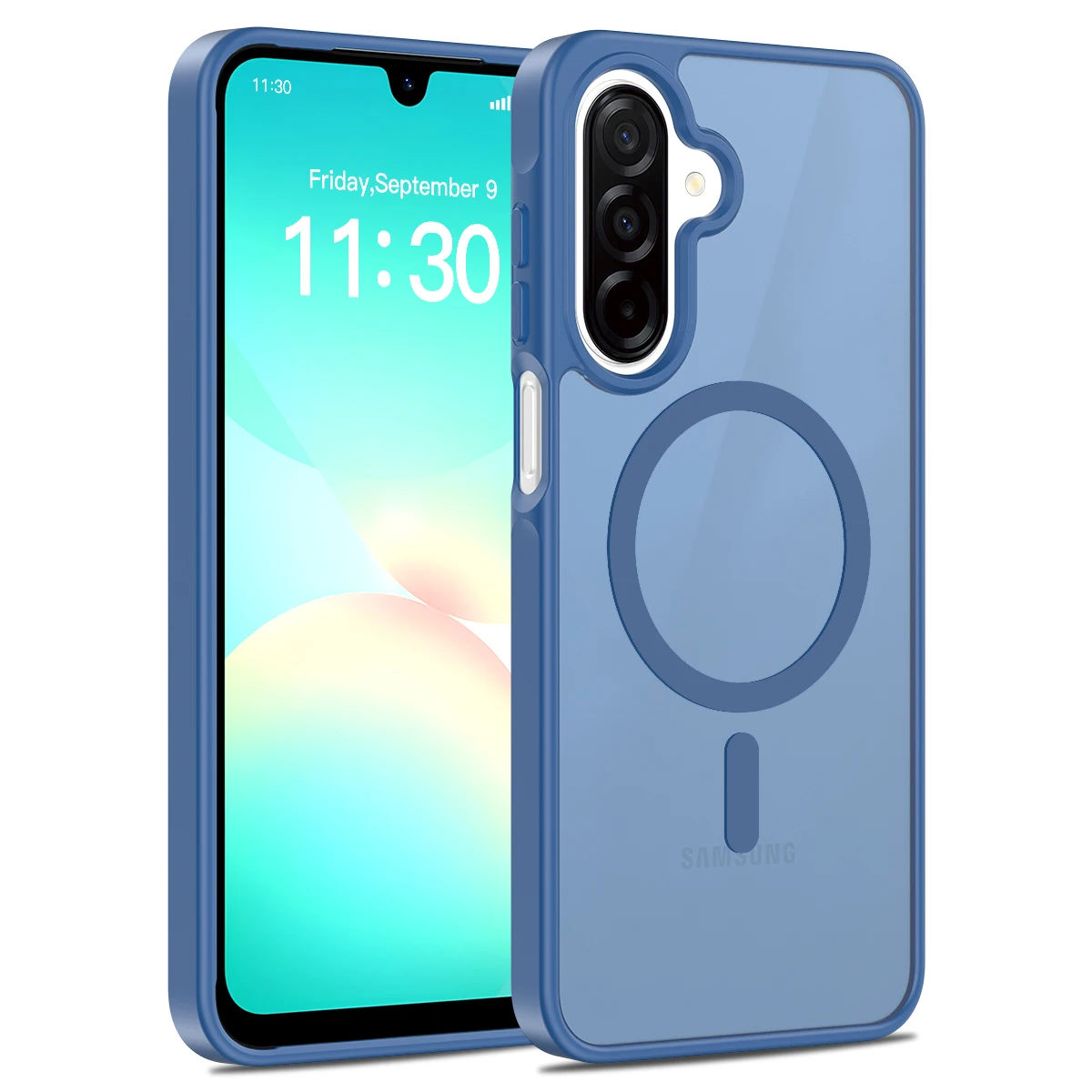 Für Galaxy A17 5G Matte Magnetische Hülle, Kompatibel mit MagSafe, Fallschutz, Schlanke Durchsichtige Abdeckung für Samsung Galaxy A16, A26 – Detail 7