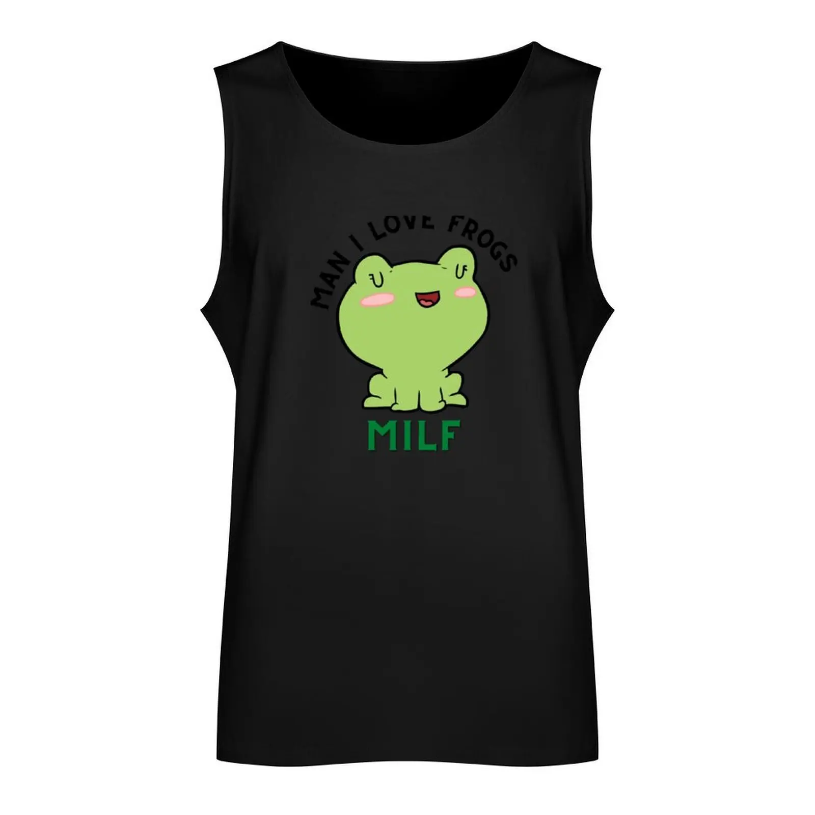 Man I Love Chill Frogs Tank Top t-shirt for man Top summer