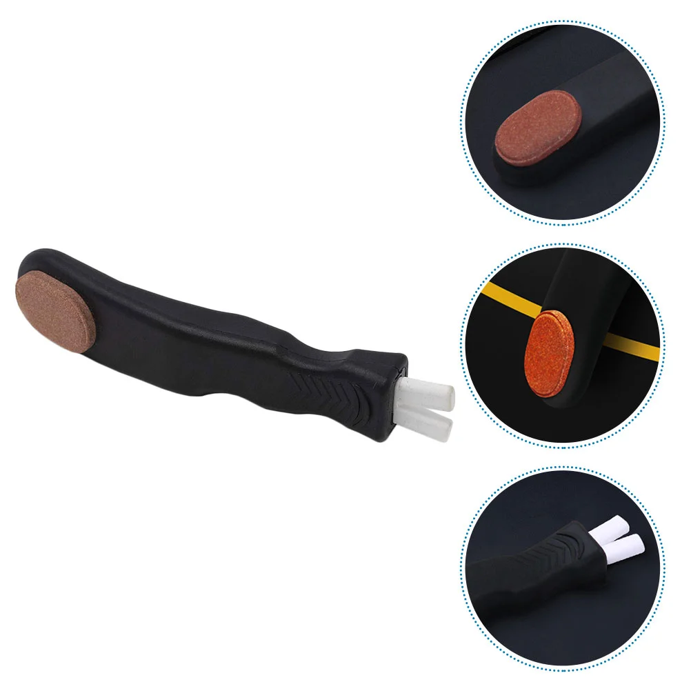 Ice Skates Tools Ice-Skating Shoe Sharpener Hockey Repair Maintenance Whetstone Plastic Grinding