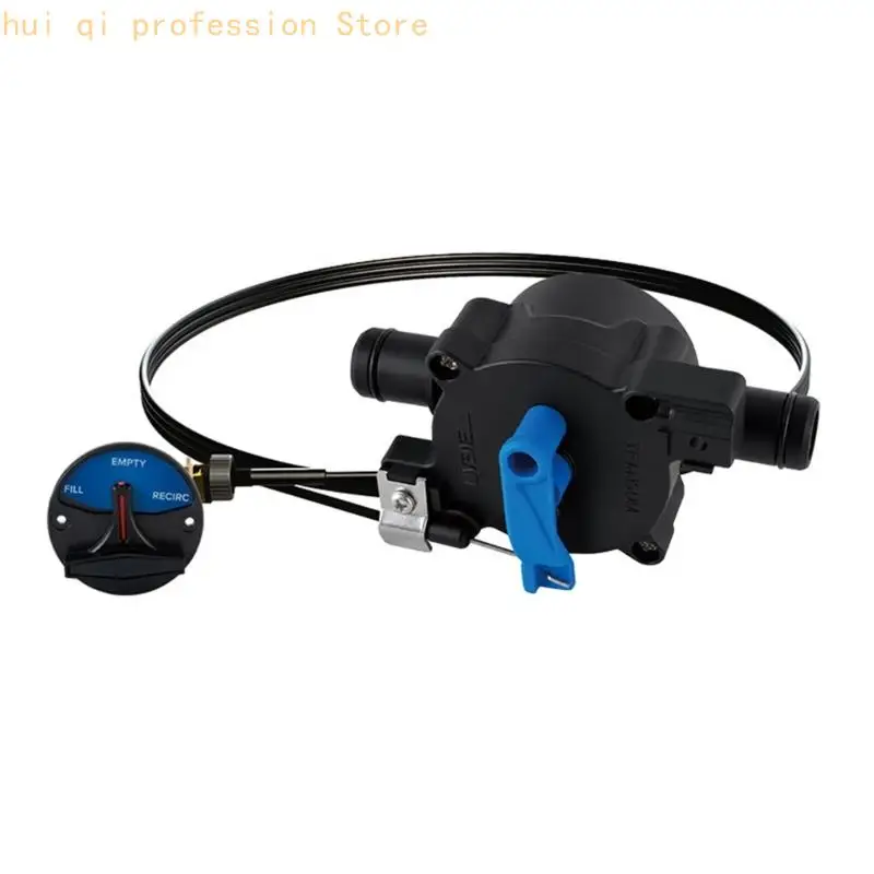 Boat Livewell Water Control System with Corded Panel for Boat Care H8WE