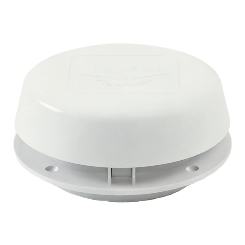 RV Roof Vent Cover White Mushroom Air Outlet for Motorhome for camper Ventilation Use 15.4x15.4x7.1cm Weather Resistant