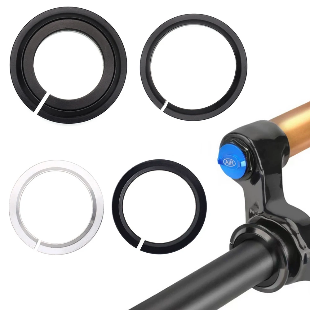 Bike Headset Below Spacer Cycling Front Fork Bowl Set Spacer Patch MTB Headset Base Washer Opening Tapered Straight Fork 45°