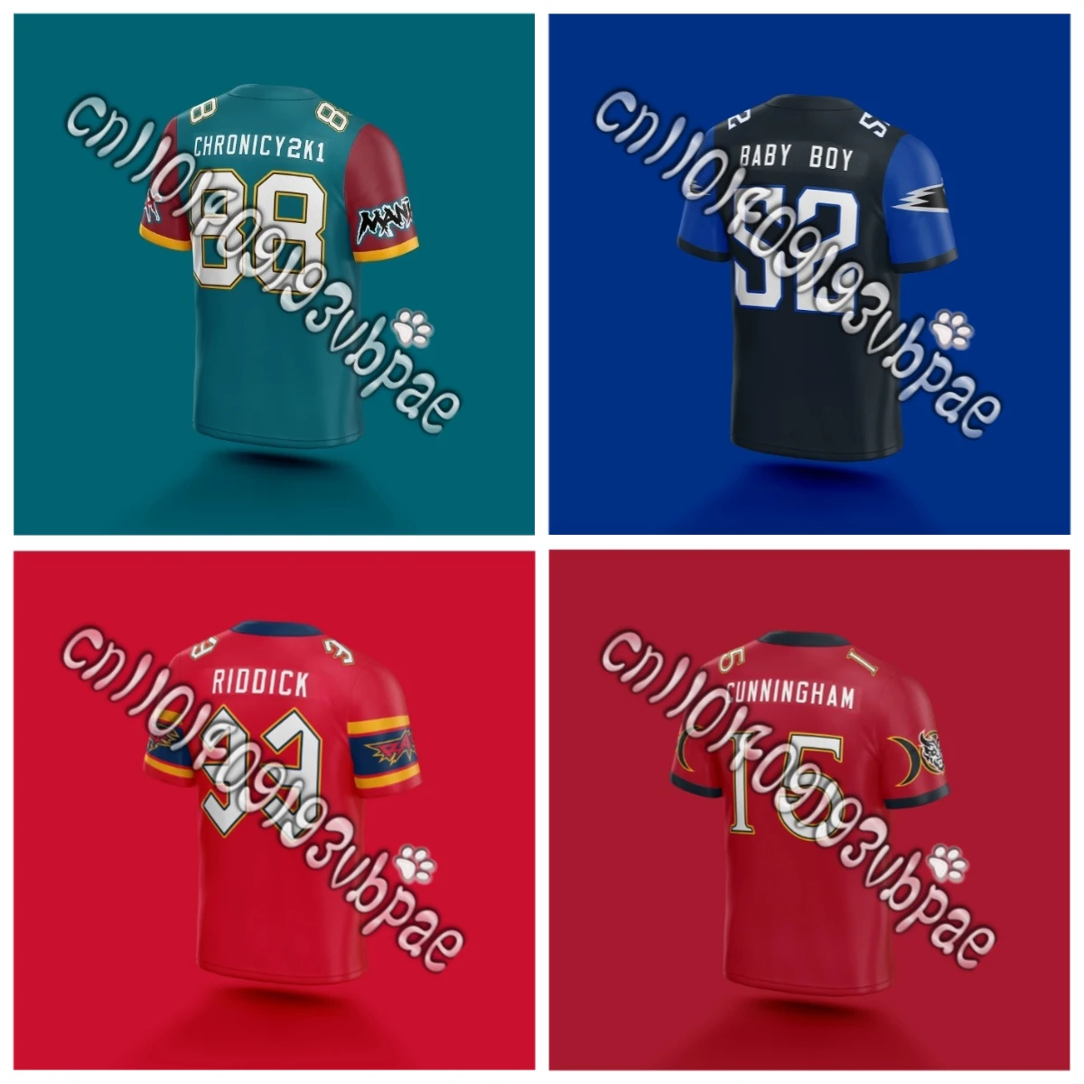 

Популярная регбийная футболка XFL 2025/26, тренировочный костюм в том же стиле, 3D-печать, летний комплект для взрослых и детей, семейный комплект для беременных