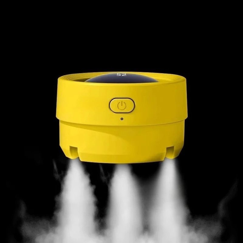 ميني الريشة باخرة المحمولة الريشة المرطب ذكي شاشة رقمية الريشة باخرة ABS معدات كرة الريشة #4