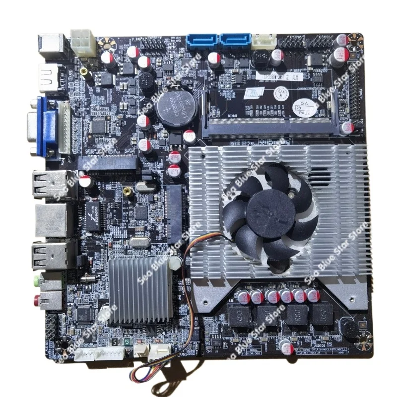 Mini all-in-one motherboard i3-2350M-QM670 with i3 2nd generation DDR3 LVDS POS machine industrial control motherboard