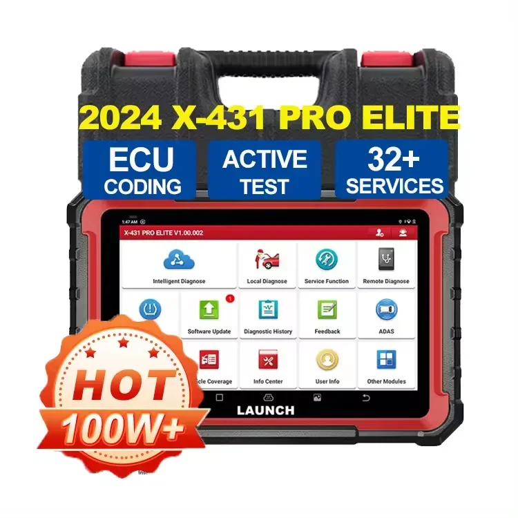 

2024 X431 Pros Elite x-431 Pro Car Diagnosis Tool Vehicle Scanner Diagnostic Machine For Cars