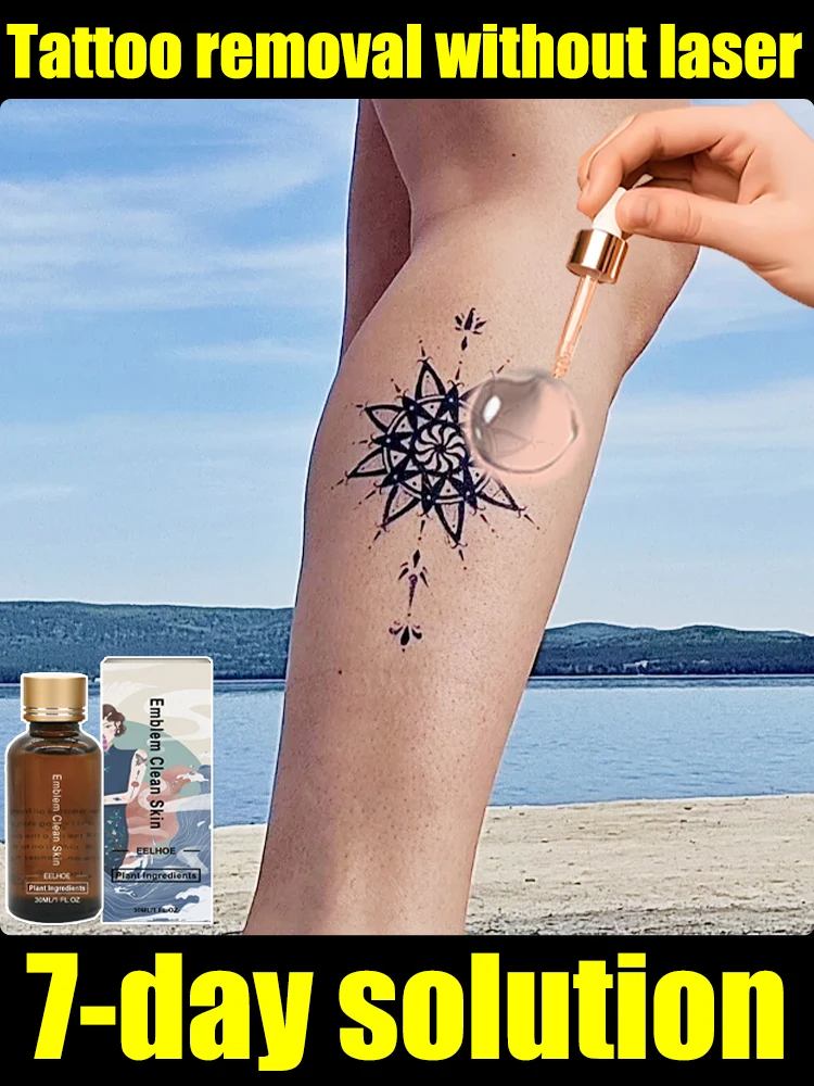 

Instantly removes tattoos, disintegrates pigments, and repairs damaged skin without leaving scars