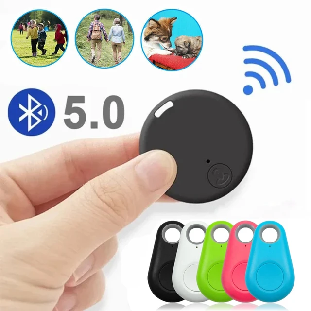 Mini GPS mobilna Bluetooth 5.0 Tracker zapobiegający zgubieniu urządzenia, okrągła ochrona przed zgubieni, torba dla dzieci, lokalizator inteligentne urządzenie do szukania do śledzenia portfela