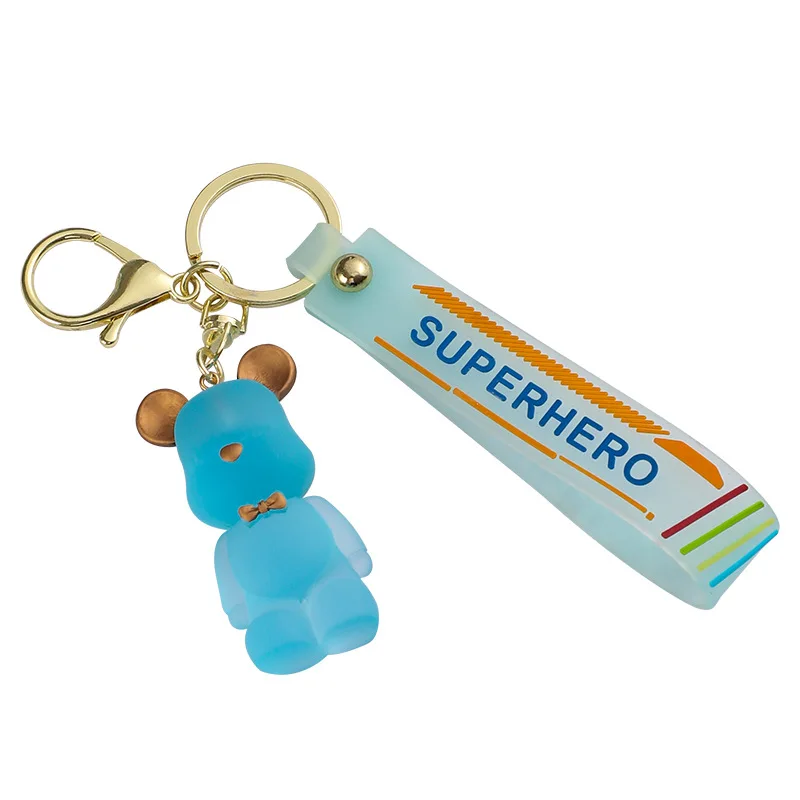 miniso  Keychain pendant, figurine, girl couple bag, key chain, pendant, butterfly