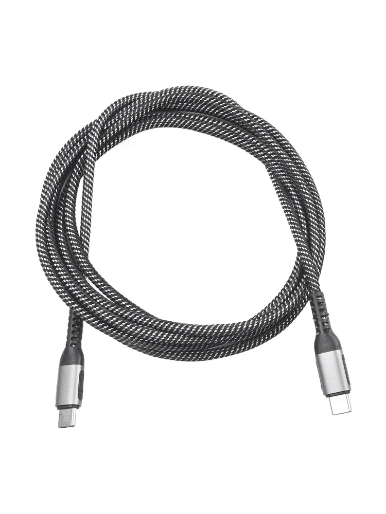 Premium 240W Braided USB C To Type C Fast Charging Cable D Fast Charging 240W Data Cable Mobile And Laptop Fast Charging Cable