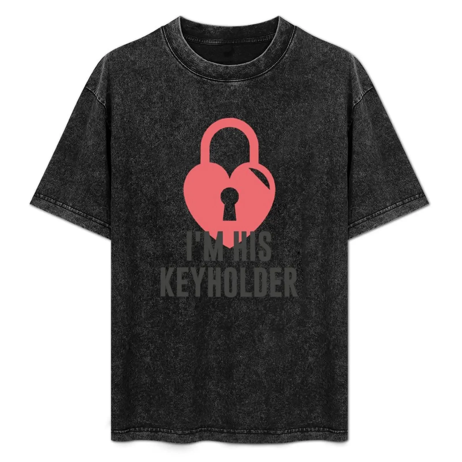

I`m his keyholder for boys & guys T-Shirt man t shirt cotton high quality man t shirts for men casual T-Shirt