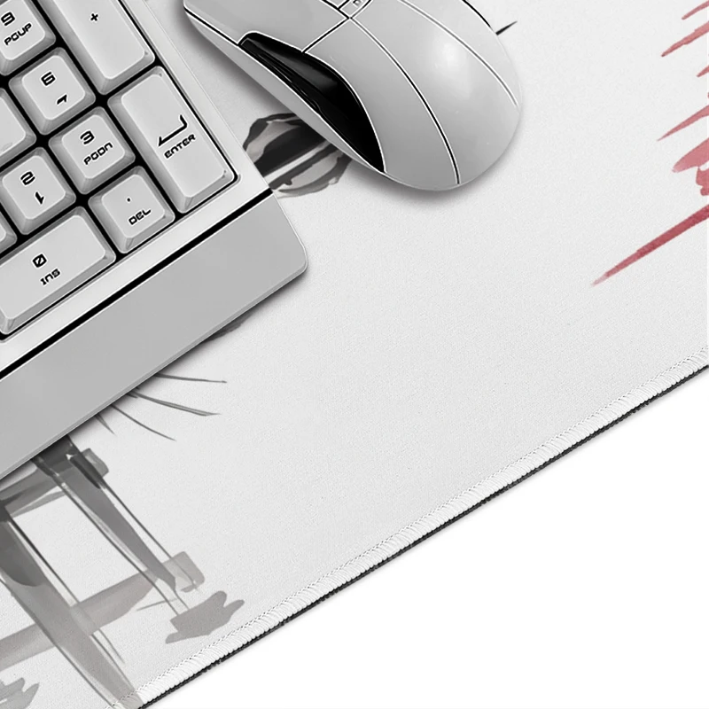 Mouse Pad Red Sun Sakura Torii Gamer XL Large Home New Mousepad XXL Mechanical Keyboard Pad Office Non-Slip Carpet PC Mice Pad