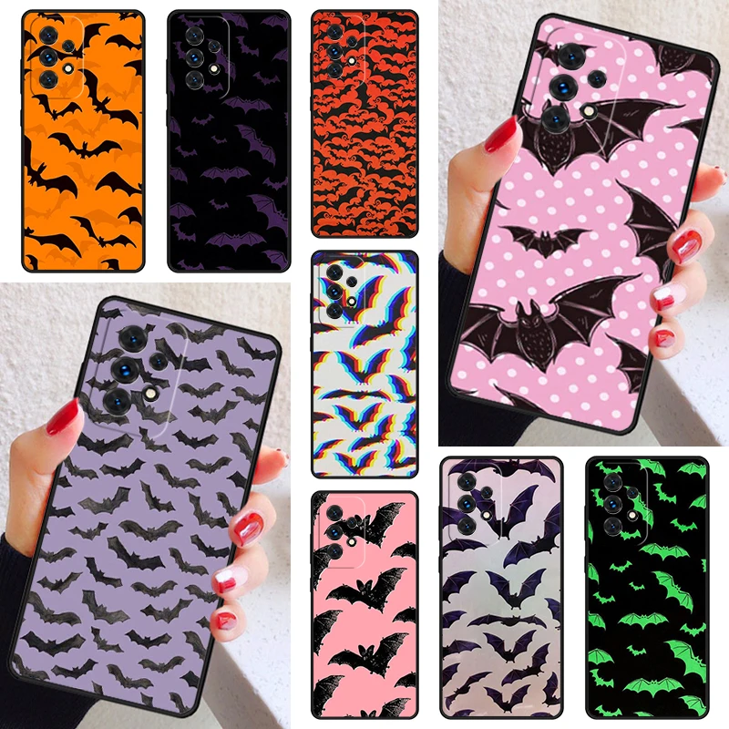 Vampire Bat Phone Case Cover For Samsung Galaxy A52 A72 A73 A20e A21S A50 A70 A11 A12 A42 A31 A40 A51 A71 A32 A80 A91