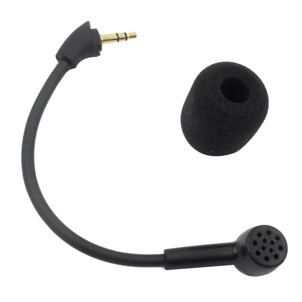 POP-lReplacement Game Mic 3.5mm Microphone for HyperX Cloud Mix Gaming Headsets Headphones Gooseneck
