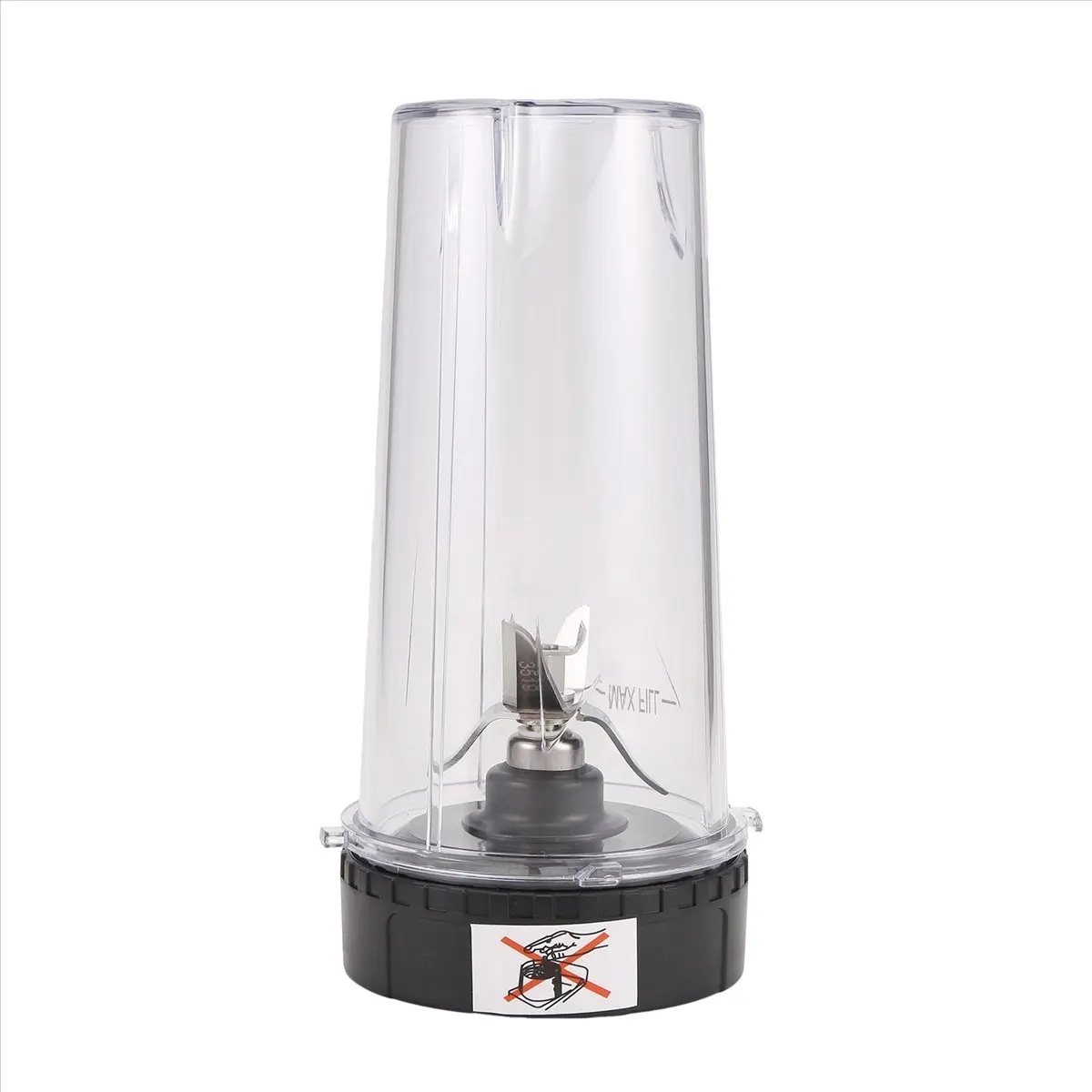 (ABUB) Repuestos de Cuchillas Extractoras de 6 Aletas para Licuadora Nutri Ninja BL770 BL780 BL660, Juego de Vasos Individuales de 16 Oz
