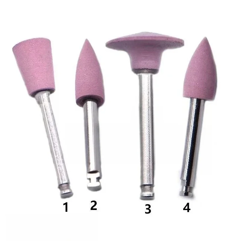 10Pcs Lab Silicone Rubber Low Speed Bending Head Polishing Wheel Grinding Head Rubber Polishing Wheel, Resin Polishing Tool s