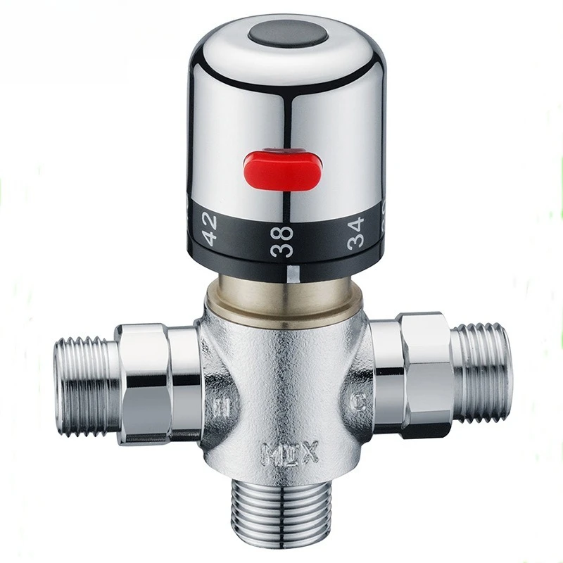 

4 minutes 6 minutes 1 inch thermostatic valve thermostatic mixing valve surface mounted solar temperature control valve SMA
