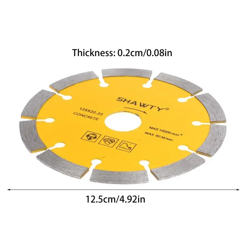 

1/2/4Pcs Diamond 125MM Diamond Disc Saw Blades Cutting Blade Disk For Angle Grinder Cutting Marble Ceramic Granite Concrete Wood