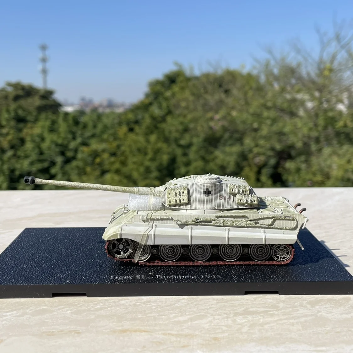 Modelo de aleación de tanque a escala 1:72, juguete coleccionable, regalo, adorno de exhibición de recuerdo