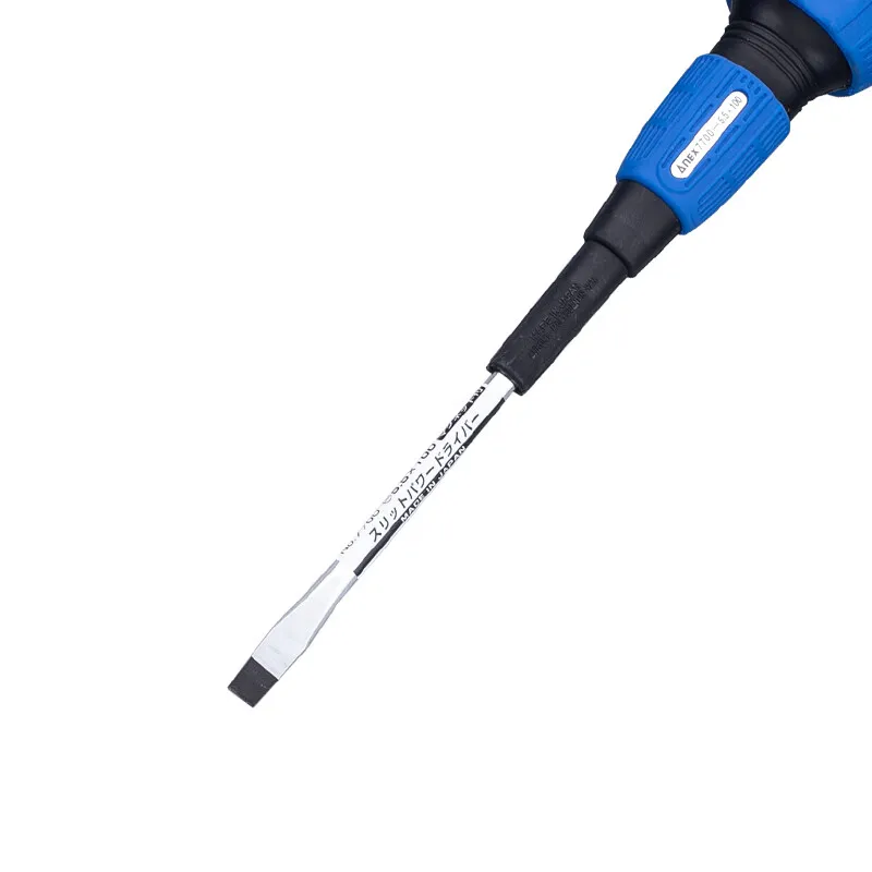 ANEX Ball Grip Driver Screwdrivers Cross PH2 Flat Slotted 5.5/6.0mm with Magnetism Made in Japan
