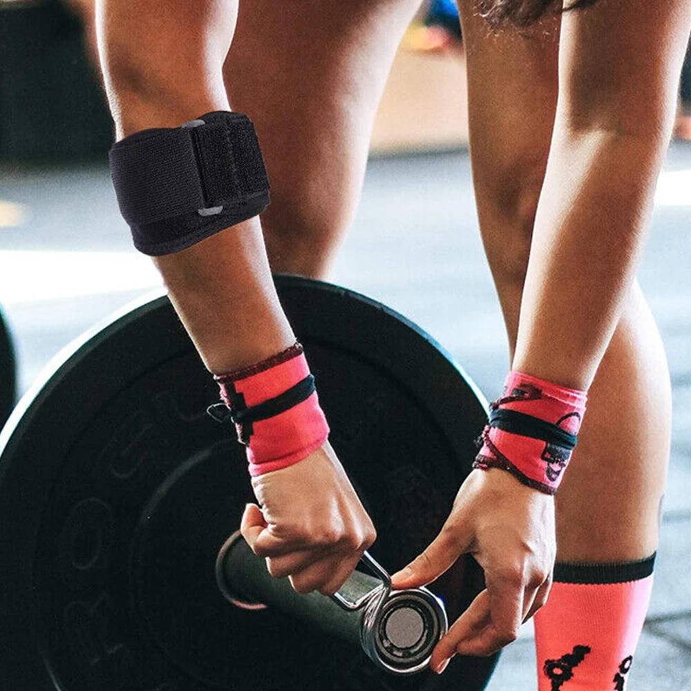 Tirantes de codo de tenis para alivio del dolor de tendinitis, correas de sujeción de antebrazo de codo de golfistas, almohadillas de compresión,