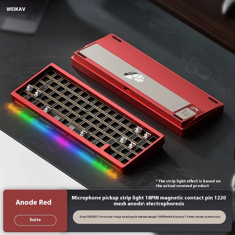 WEIKAV Nut65 3モード メカニカルキーボード 新品未使用 S858f5416dd4e4beb90c9ec1d9fef8
