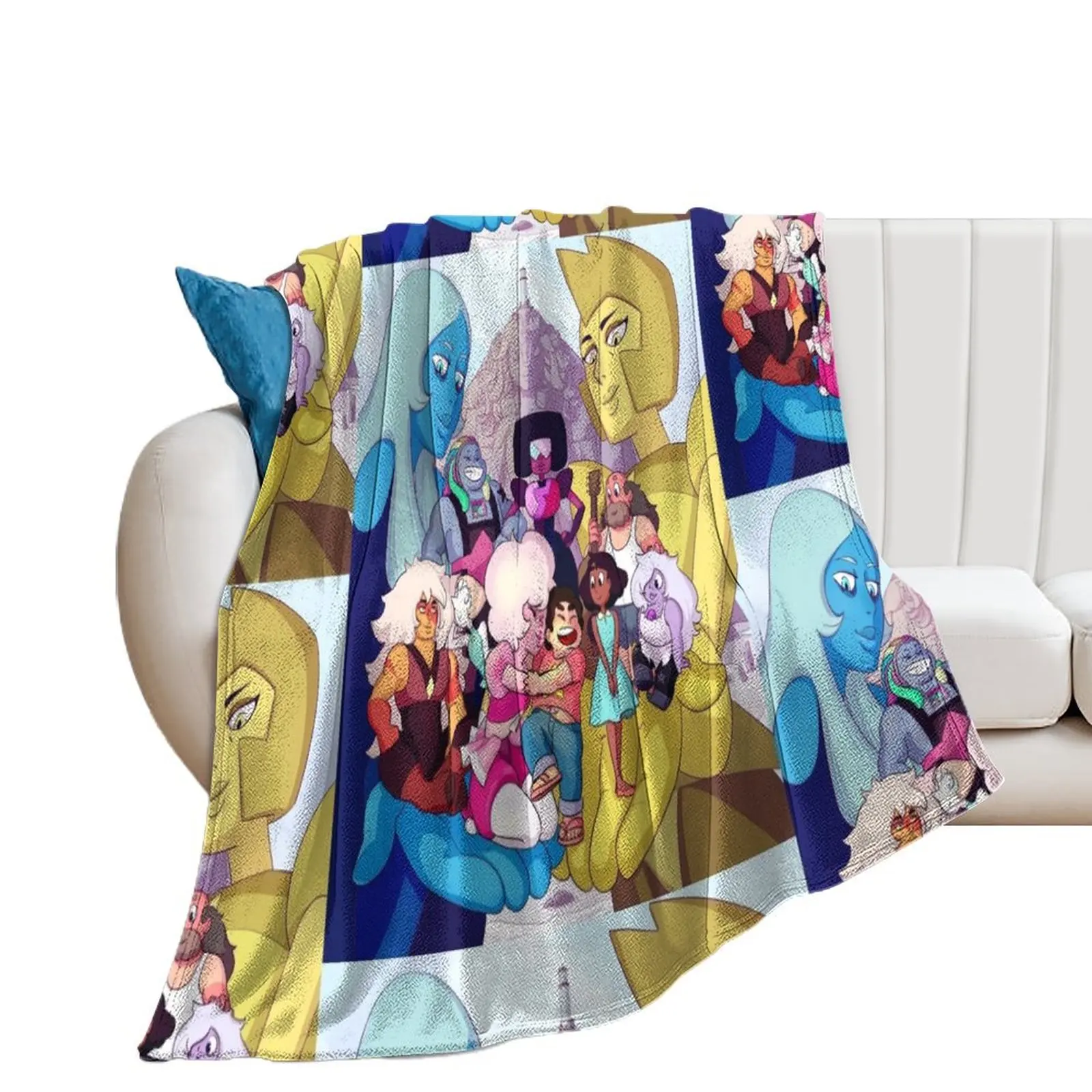 

Steven Universe Family Throw Blanket Sofa Throw cosplay anime Blankets