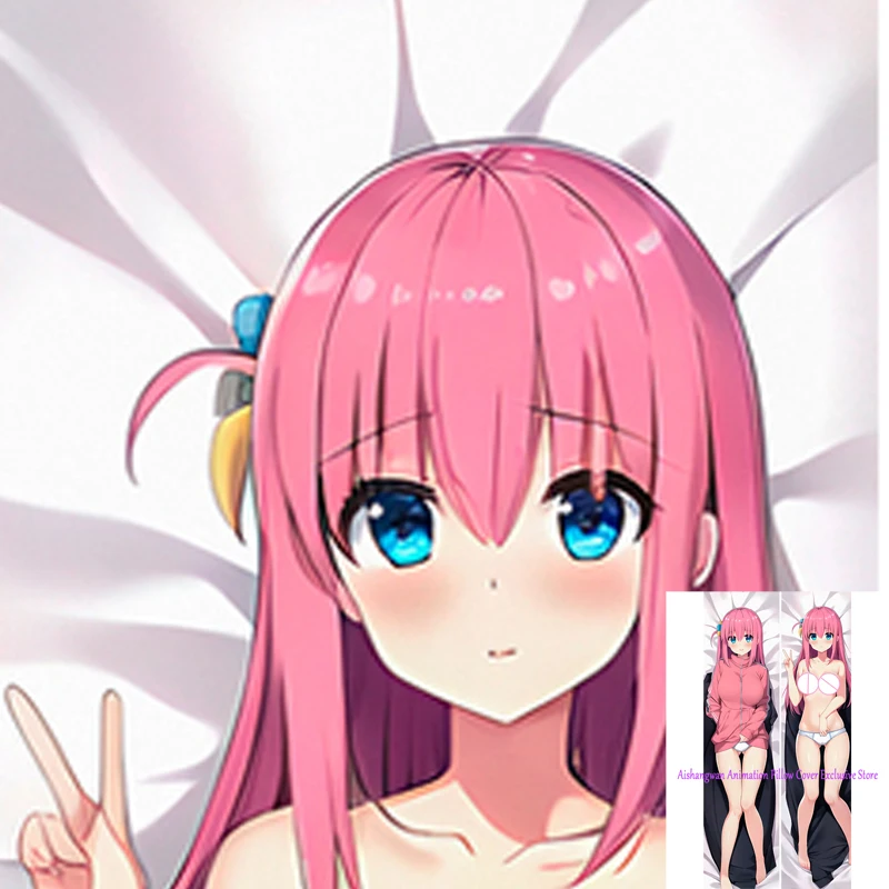 

Dakimakura Anime Pillow Cover Young Girl Tits Double Sided Print 2Way Bedding Festival Gifts Gifts
