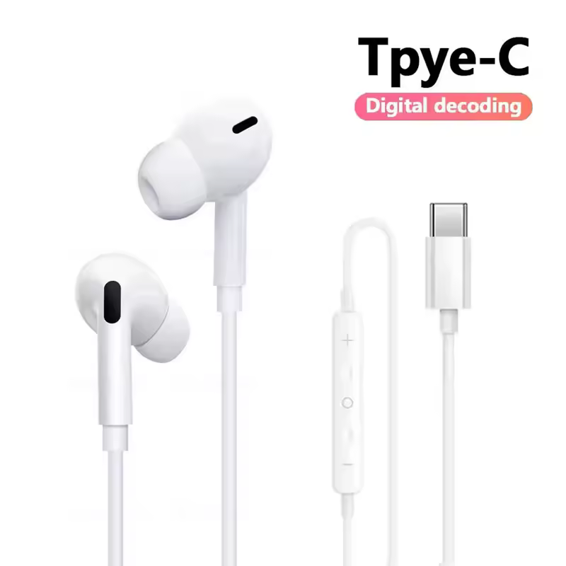 Original Type C Wired Headphone For Xiaomi Mi 14 13 12 Pro Ultra Lite 3.5MM Earphone Redmi Poco Huawei Samsung Earbuds Headset - Image 2