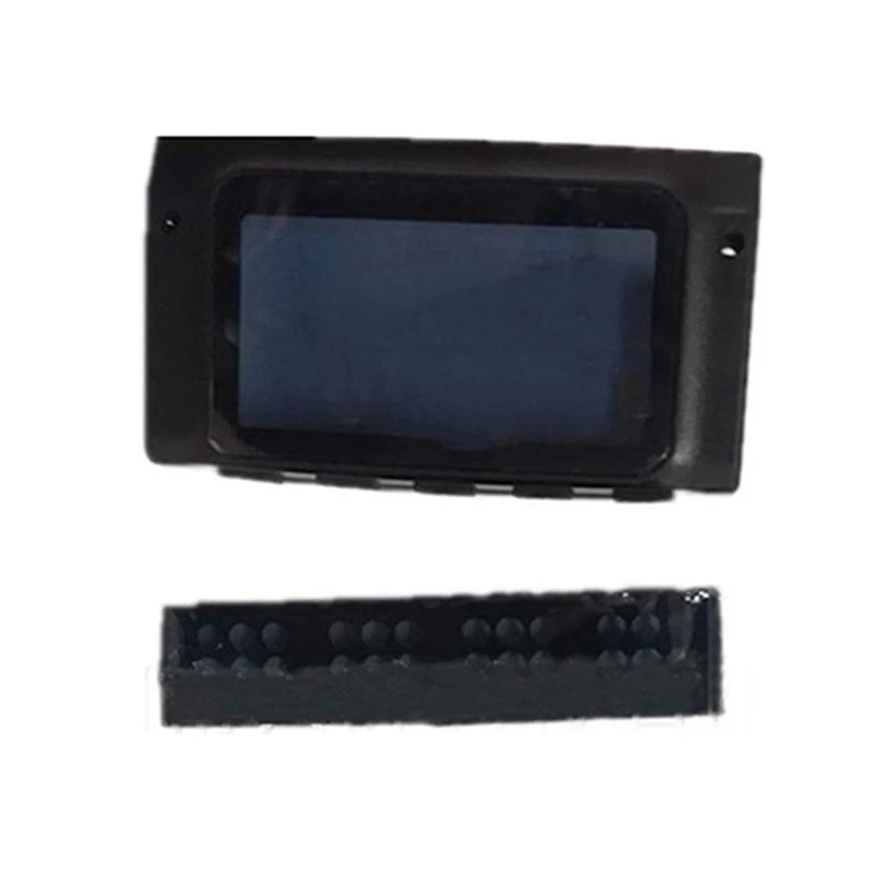 Cubierta de Monitor LCD para patinete KUGOO S1, S2, S3, 8 pulgadas, acelerador, freno, lámpara LED, 5 unidades