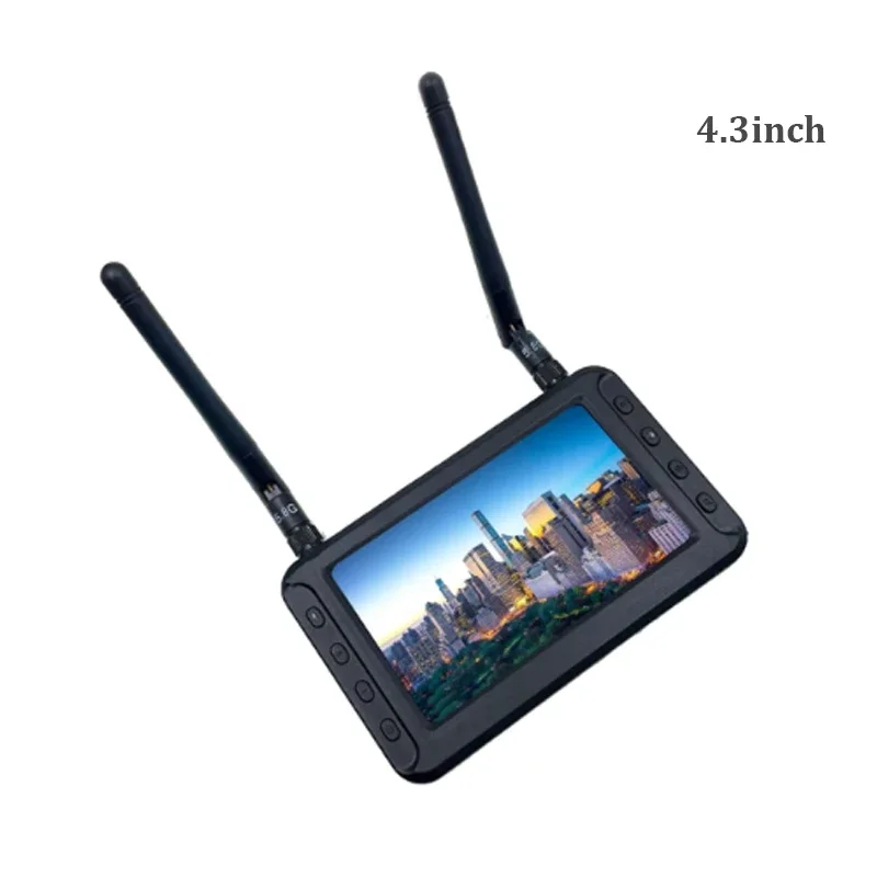 4.3inch 5.8G FPV DVR Monitor LCD Screen 800x480 FPV Reciever Monitor Dual Receiver for RC FPV Drone Quadcopter